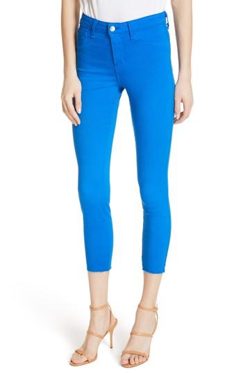 Women's L'agence Margot Crop Skinny Jeans - Blue