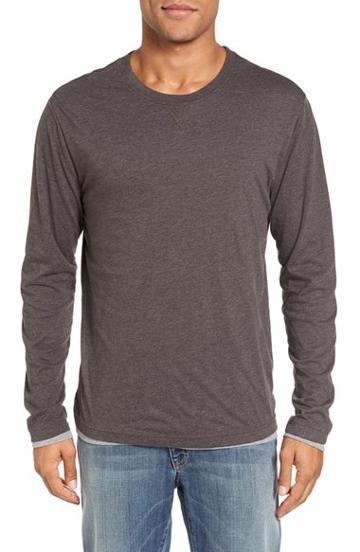 Men's Tailor Vintage Reversible T-shirt - Brown