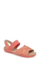 Women's Camper Right Nina Flat Cross Strap Sandal Us / 36eu - Pink