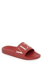 Men's Valentino Slide Sandal Us / 40eu - Red