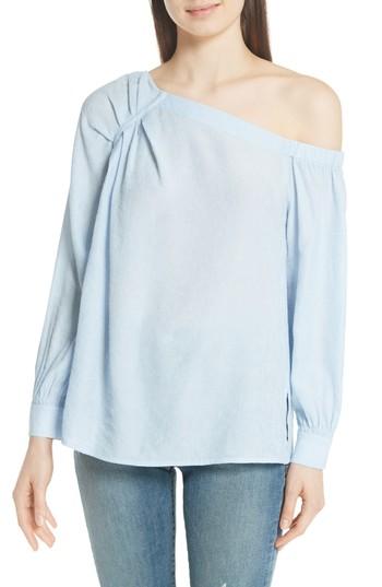 Women's Brochu Walker Ceola One-shoulder Top - Blue