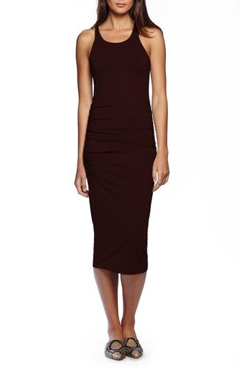 Women's Michael Stars Racerback Midi Dress - Brown