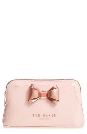 Ted Baker London Cosmetics Case, Size - Straw