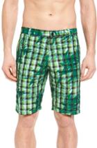 Men's Vilebrequin Bermuda Swim Trunks - Green