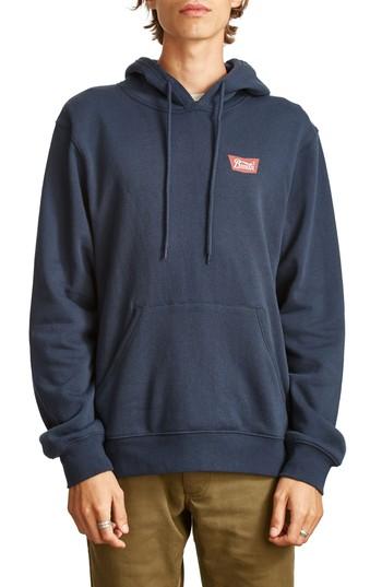 Men's Brixton Fleece Hoodie - Blue