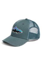 Men's Patagonia Fitz Roy Trout Trucker Hat - Green