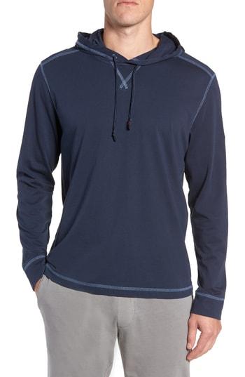 Men's Tommy Bahama Bali Skyline Hooded Pullover - Blue