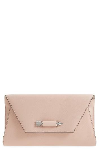 Mackage Flex Leather Envelope Clutch - Pink