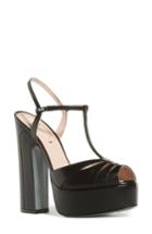 Women's Fendi Duo Platform Sandal Us / 36.5eu - Black