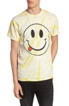 Men's The Rail Tie Dye Smiley Graphic T-shirt