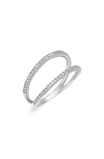 Women's Carriere Double Row Open Diamond Ring (nordstrom Exclusive)