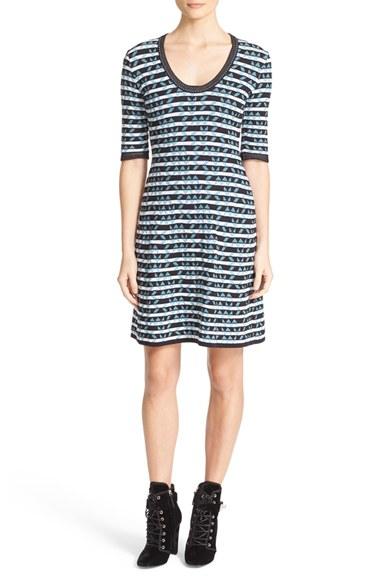Women's M Missoni Metallic Tweed Dress