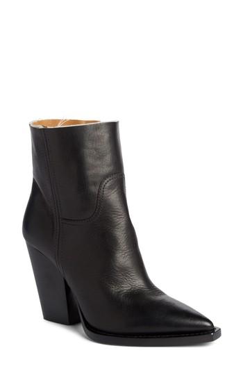 Women's Saint Laurent Theo Bootie .5us / 35.5eu - Black