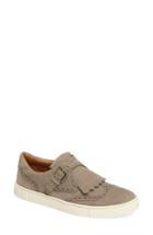 Women's Frye Gemma Kiltie Fringe Slip-on M - Grey