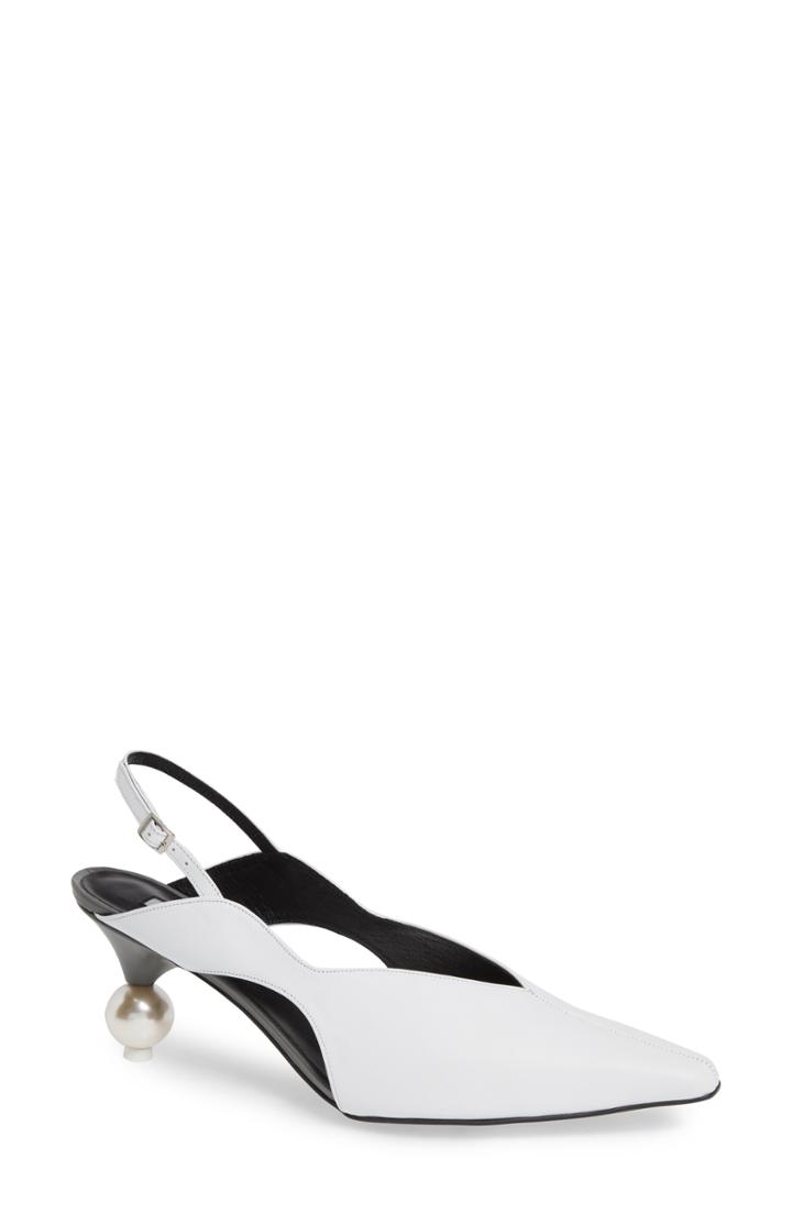 Women's Yuul Yie Doreen Slingback Pump Us / 37eu - White