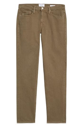 Men's Frame L'homme Slim Fit Jeans - Green