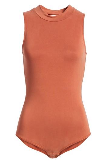 Women's Madewell Mock Neck Tank Bodysuit