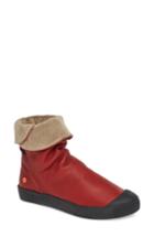 Women's Softinos By Fly London Kaz Slouchy Sneaker Boot -8.5us / 39eu - Red