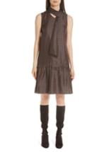 Women's Lafayette 148 New York Abbie Silk Dress - Blue