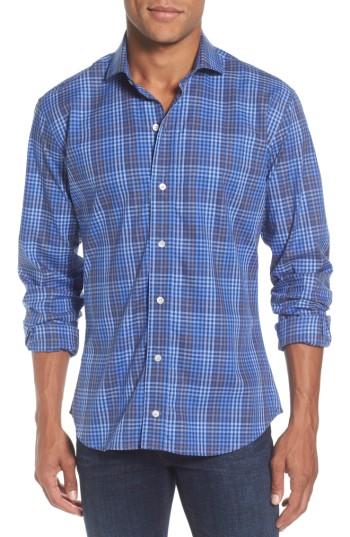 Men's Ledbury Alden Slim Fit Check Sport Shirt