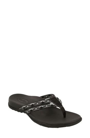 Women's Taos Primo Flip Flop M - Black