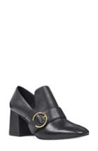 Women's Nine West Alberry Buckle Pump M - Black
