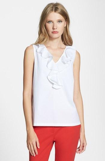 Kate Spade New York 'beckie' Ruffle Top