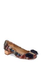 Women's Salvatore Ferragamo Frayed Bow Pump