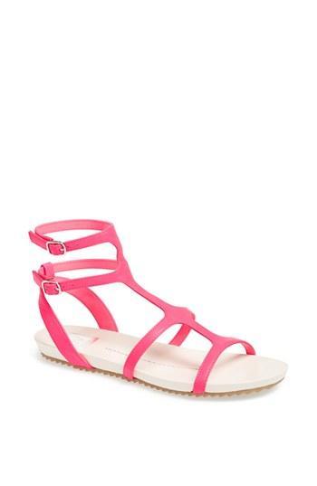 Dv By Dolce Vita 'bengie' Sandal Neon Pink Leather