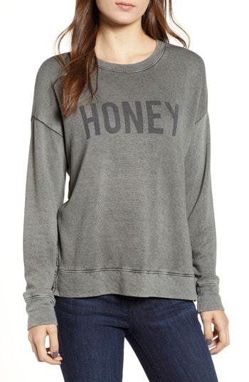Women's Sundry Honey Faded Sweatshirt - Green