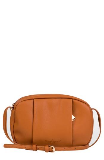 Urban Originals Story Teller Vegan Leather Crossbody Bag - Brown