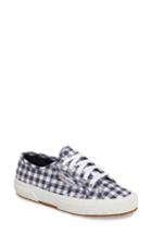 Women's Superga 2750 Calico Sneaker .5us / 38eu - Blue