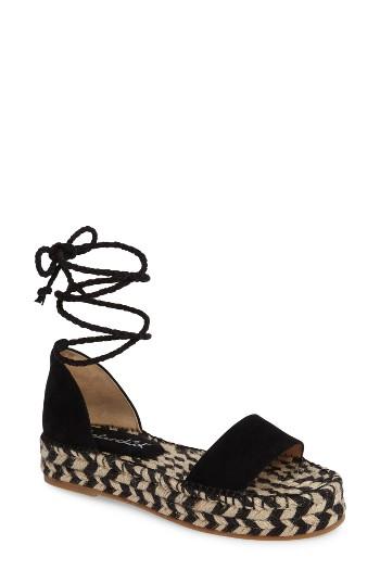 Women's Splendid Eliza Platform Ankle Wrap Espadrille