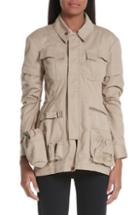 Women's Marine Serre Utility Jacket - Beige