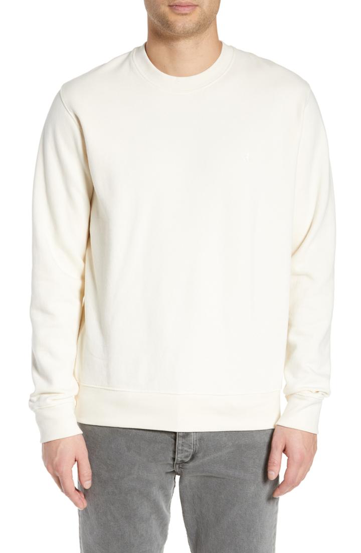 Men's French Connection Sunday Crewneck Sweatshirt - Beige