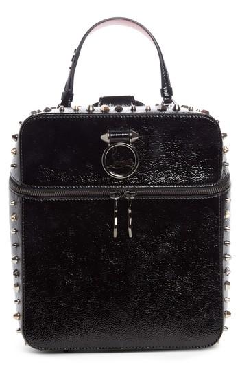 Christian Louboutin Rubylou Patent Leather Backpack - Black