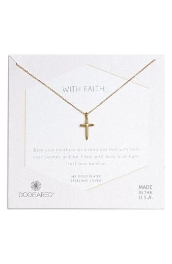 Women's Dogeared Faith Cross Necklace