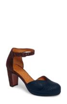 Women's Chie Mihara Maho D'orsay Ankle Strap Pump M - Blue