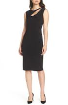 Women's Forest Lily Knit Sheath Dress - Black