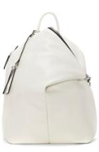Vince Camuto Small Giani Leather Backpack - Grey