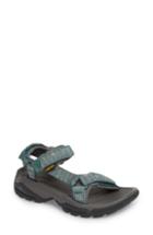 Women's Teva Terra Fi 4 Sport Sandal .5 M - Blue