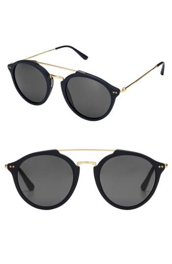 Men's Kapten & Sons Fitzroy 48mm Sunglasses - Black/ Black