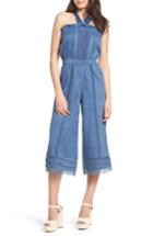 Women's Tularosa Suri Halter Crop Jumpsuit - Blue