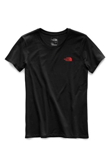 Women's The North Face Logo Tee - Black