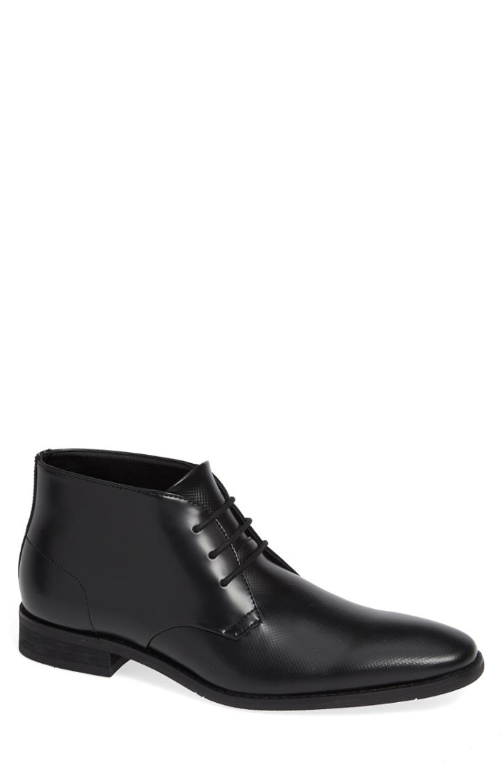 Men's Calvin Klein Rolando Chukka Boot .5 M - Black