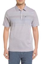 Men's Travis Mathew Van Stripe Front Polo