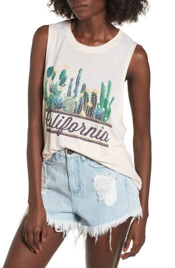 Women's Show Me Your Mumu Mikey Muscle Tank - Ivory