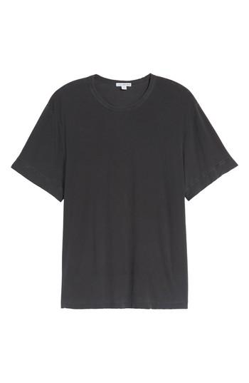 Men's James Perse Classic Crewneck T-shirt (l) - Grey