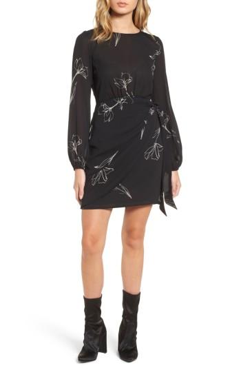 Women's Astr The Label Tie Skirt Dress