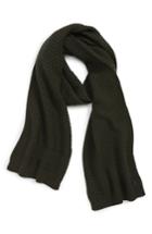 Men's Ted Baker London Textured Knit Scarf, Size - Brown